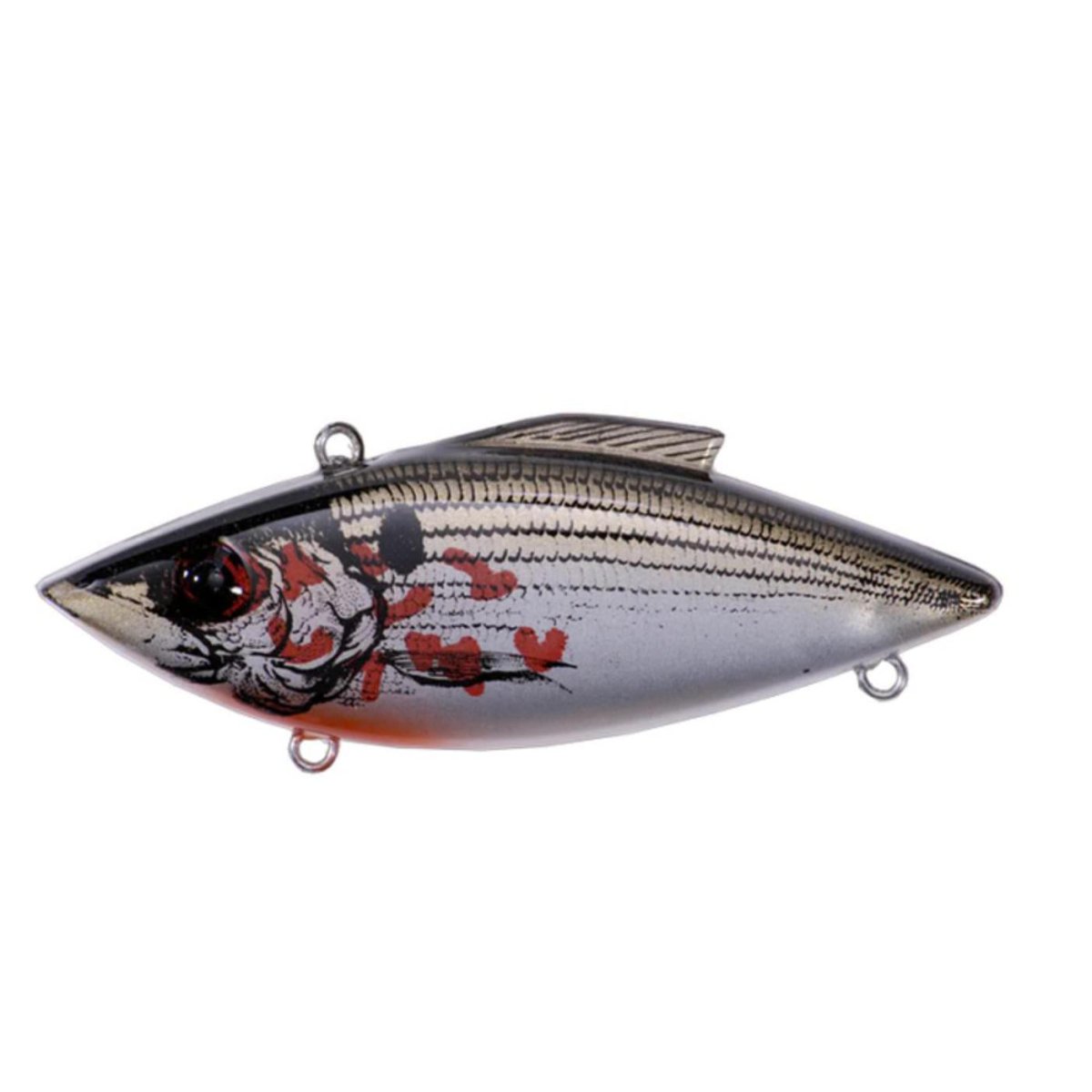 a fast litening fish catcher spl lure Bill Lewis Super-Trap Saltwater Lipless Crankbait Trap or Mini Reef Runner Lures - Flash