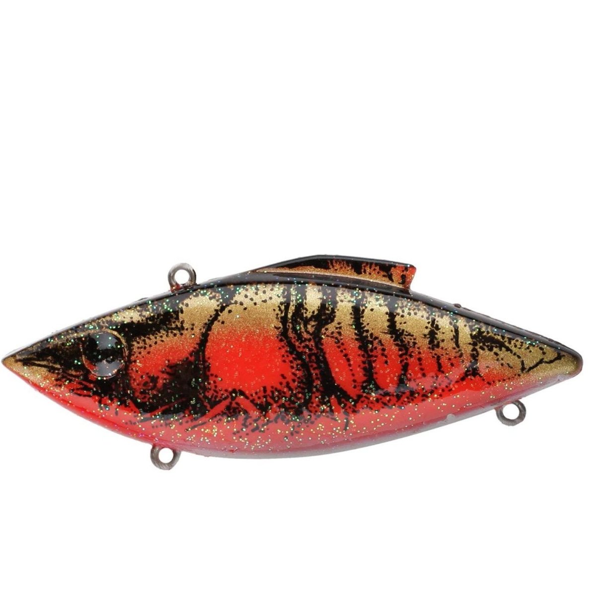 Bill Lewis LuresBill Lewis Rat - L - Trap - Lipless CrankbaitNatural Bleeding crawRT391