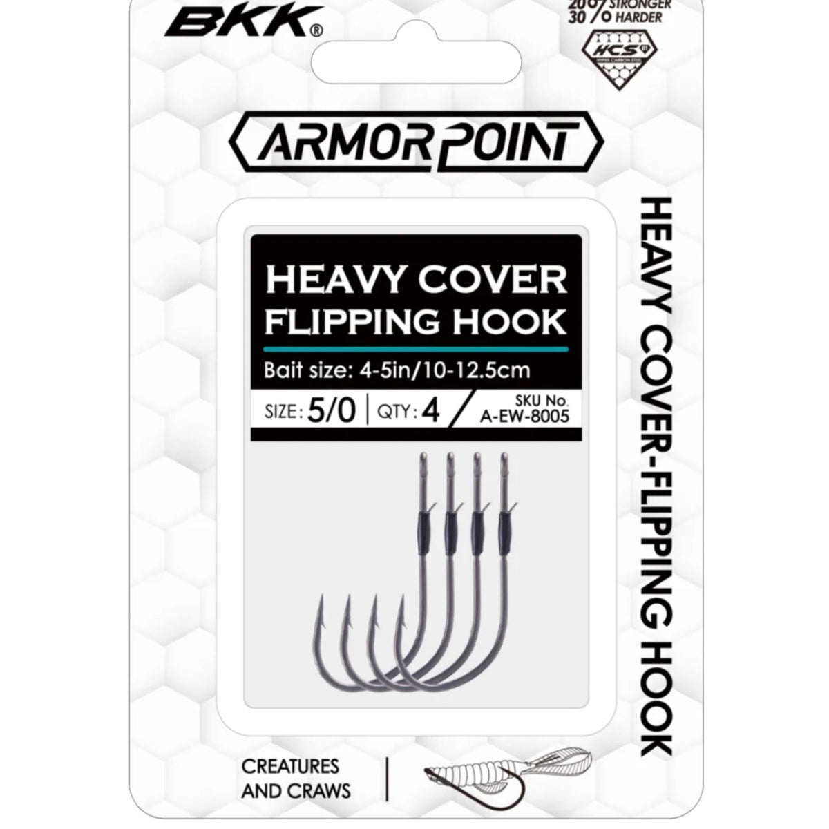 BKKBKK Armor Point heavy Cover Flipping Hooks - Single HooksBKK Armor Point heavy Cover Flipping HooksA - EW - 8002