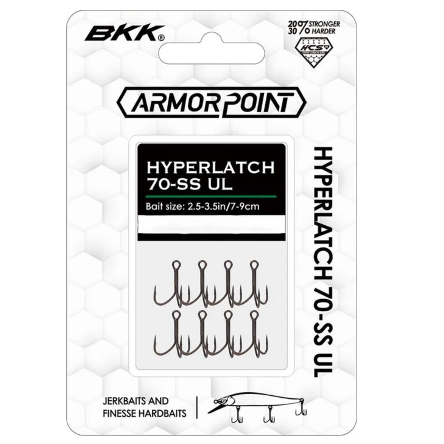 BKKBKK Armor Point HyperLatch 70 - SS UL - Treble HooksBKK Armor Point HyperLatch 70 - SS ULA - ET - 5906
