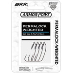 BKKBkk Armor Point Permalock Weighted Hook - Single HooksBkk Armor Point Permalock Weighted HookA - EW - 8430