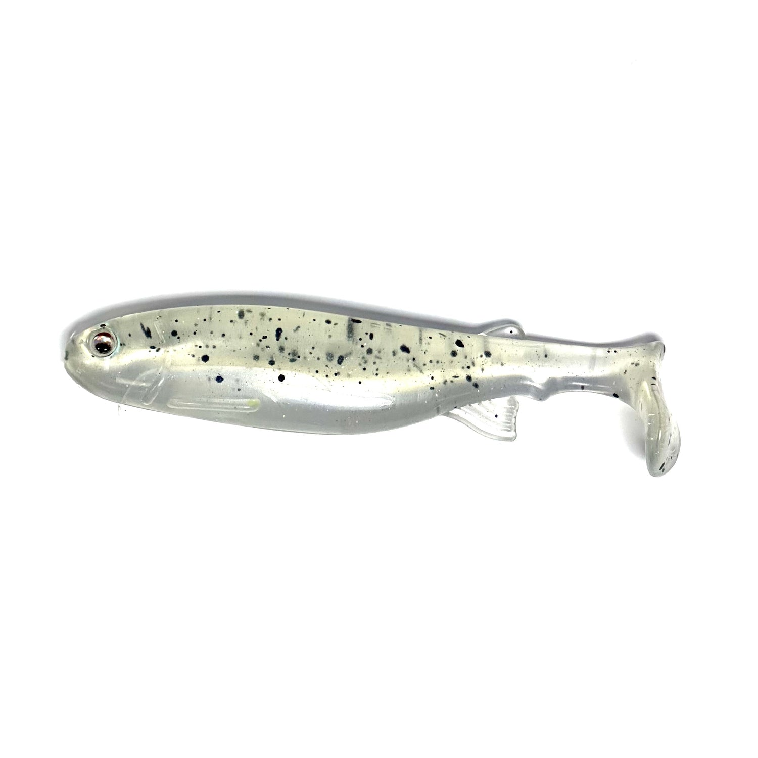 Bottom Dweller BaitsBottom Dweller Swimbait Shiner6 - Soft Swimbaitsghost glimmBTMD - 6 - GG