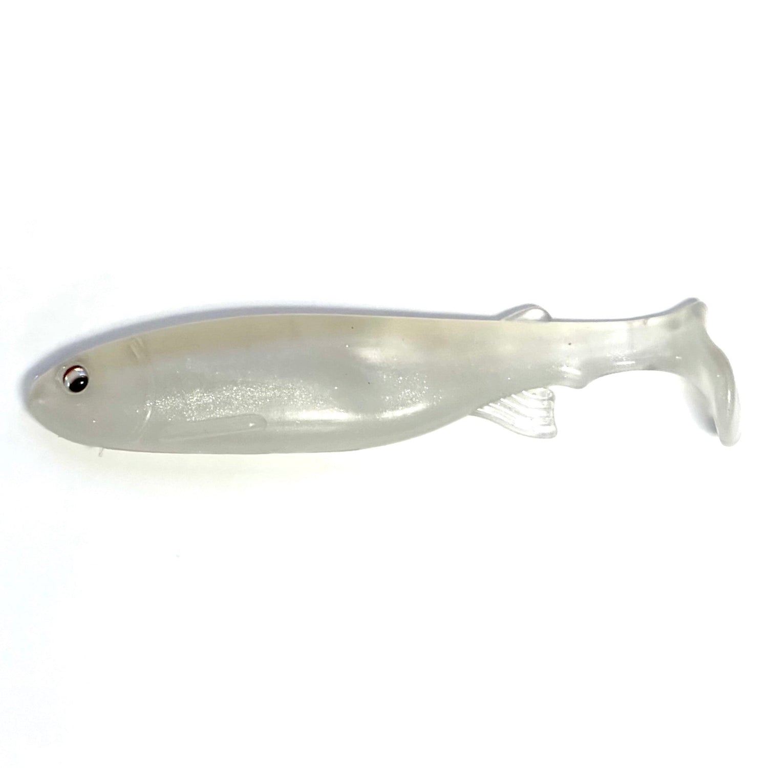 Bottom Dweller BaitsBottom Dweller Swimbait Shiner6 - Soft Swimbaitsghost whiteBTMD - 6 - WG