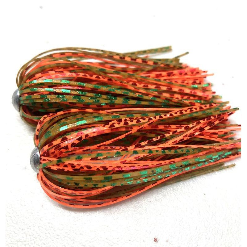 California Reservoir LuresCalifornia Reservoir Lures Johnny C's Punch Skirt - Skirtschrome crawJHNY - CRLPNCHSKRT - CHRCRW