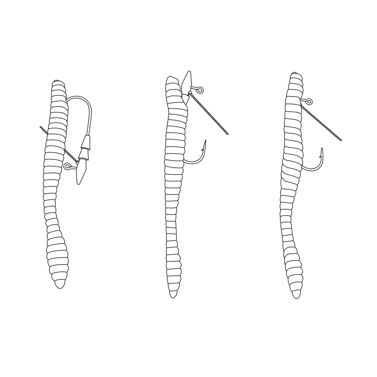 Core TackleCore Tackle Weedless Hover Rig - Jig HeadsCore Tackle Weedless Hover RiggingCORETKL - WDLSHVRG - 3/32 - 3/0