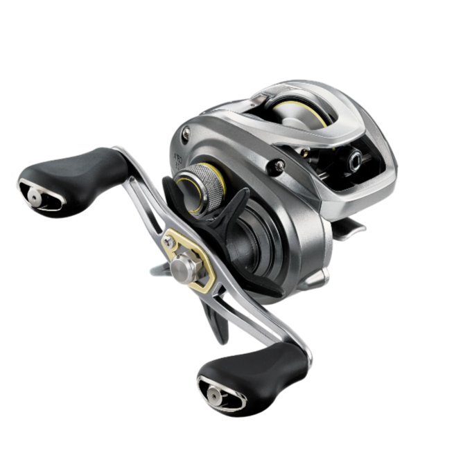 Fishing reel on a white background with Daiwa logo at the top.