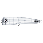 image of a daiwa frother popper in clear color on white background