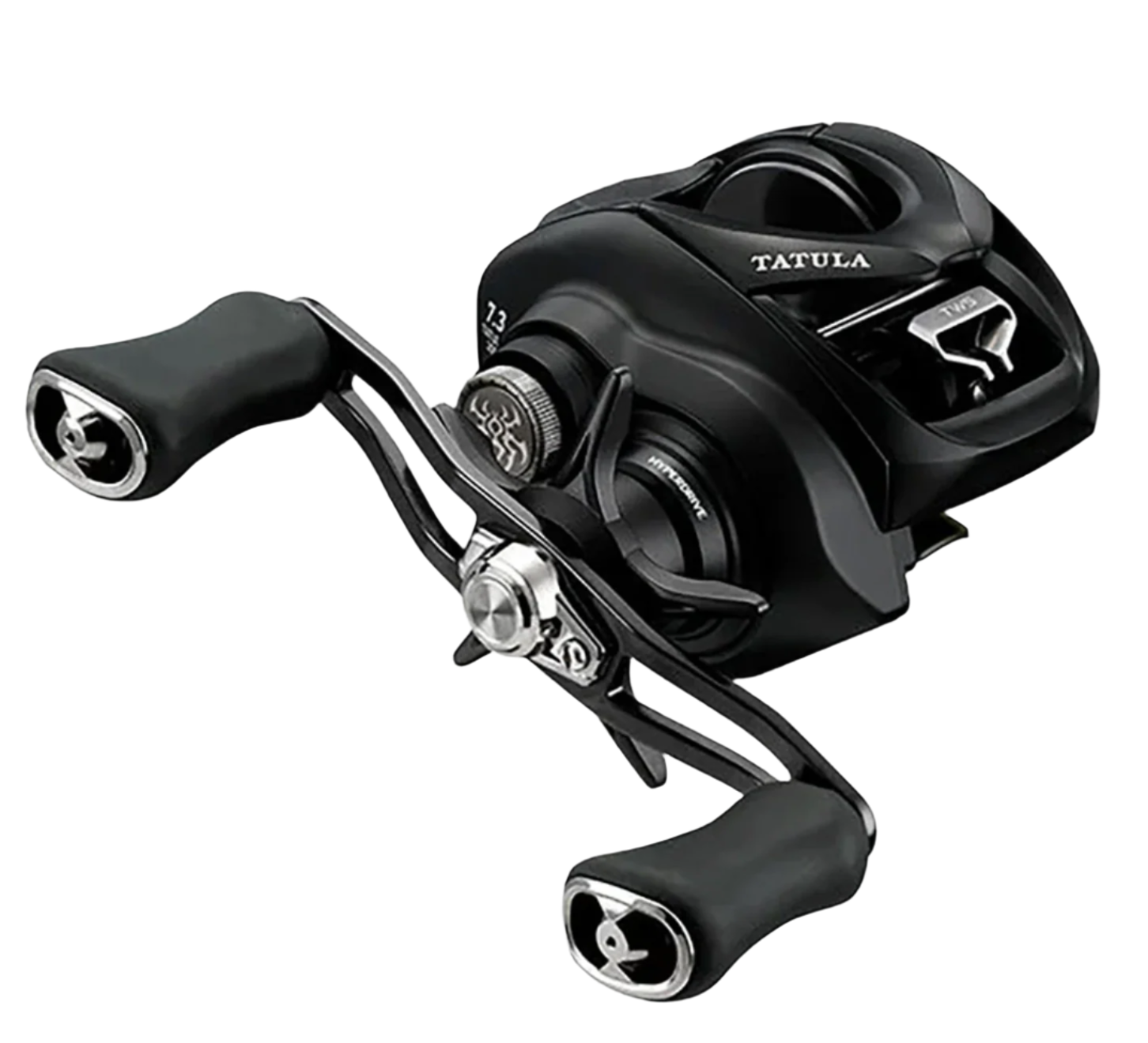 Daiwa Tatula TW 200 Baitcasting Reel on a white background