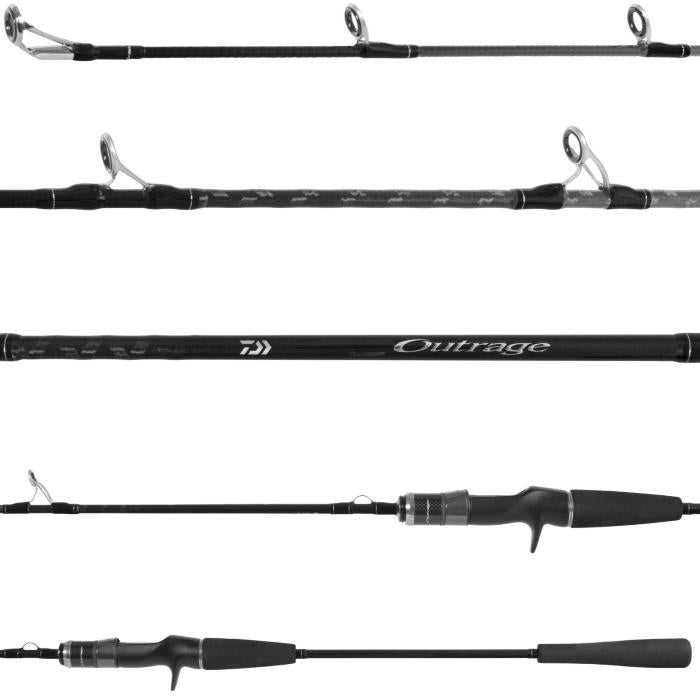 DaiwaDaiwa Outrage XV LJ Light Jigging Rod - Saltwater Jigging RodsallORXV62MB - LJ