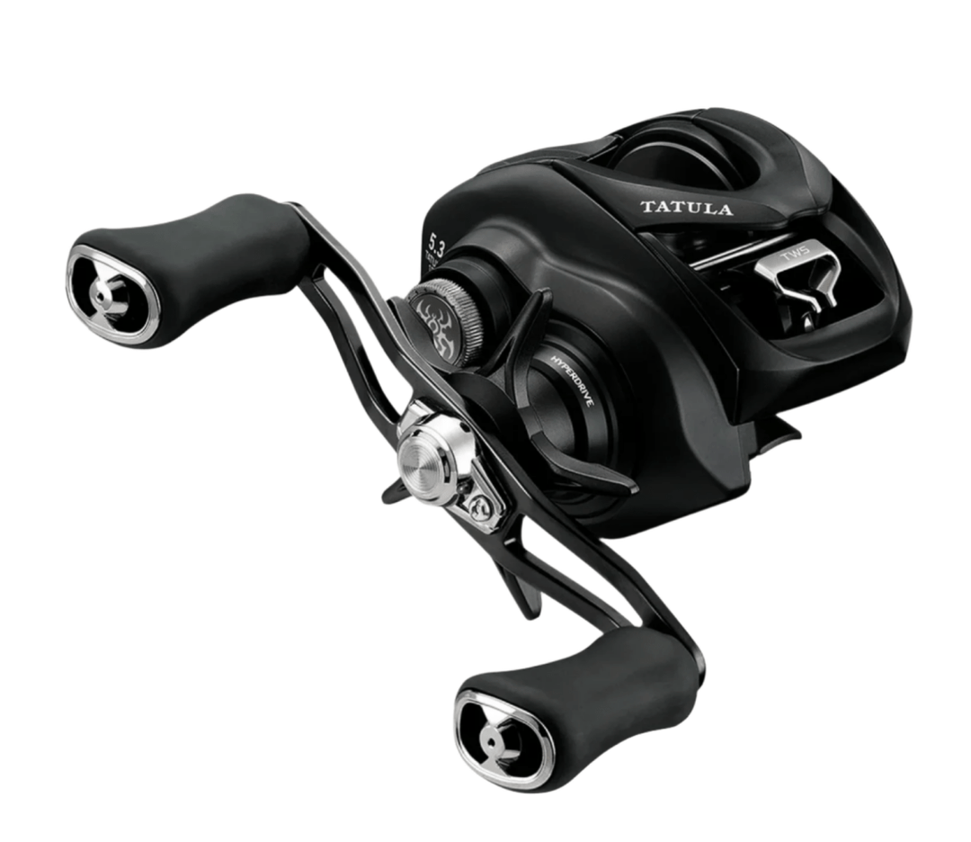 DaiwaDawia Tatula TW 150 Baitcasting Reel - Casting ReelsBlack Daiwa Tatula TW 150 Baitcasting Reel on a white backgroundTATU150