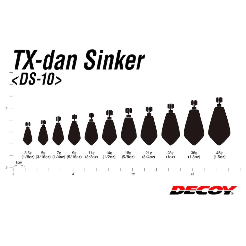 Decoy DS-9 TX-DAN Sliding Sinker