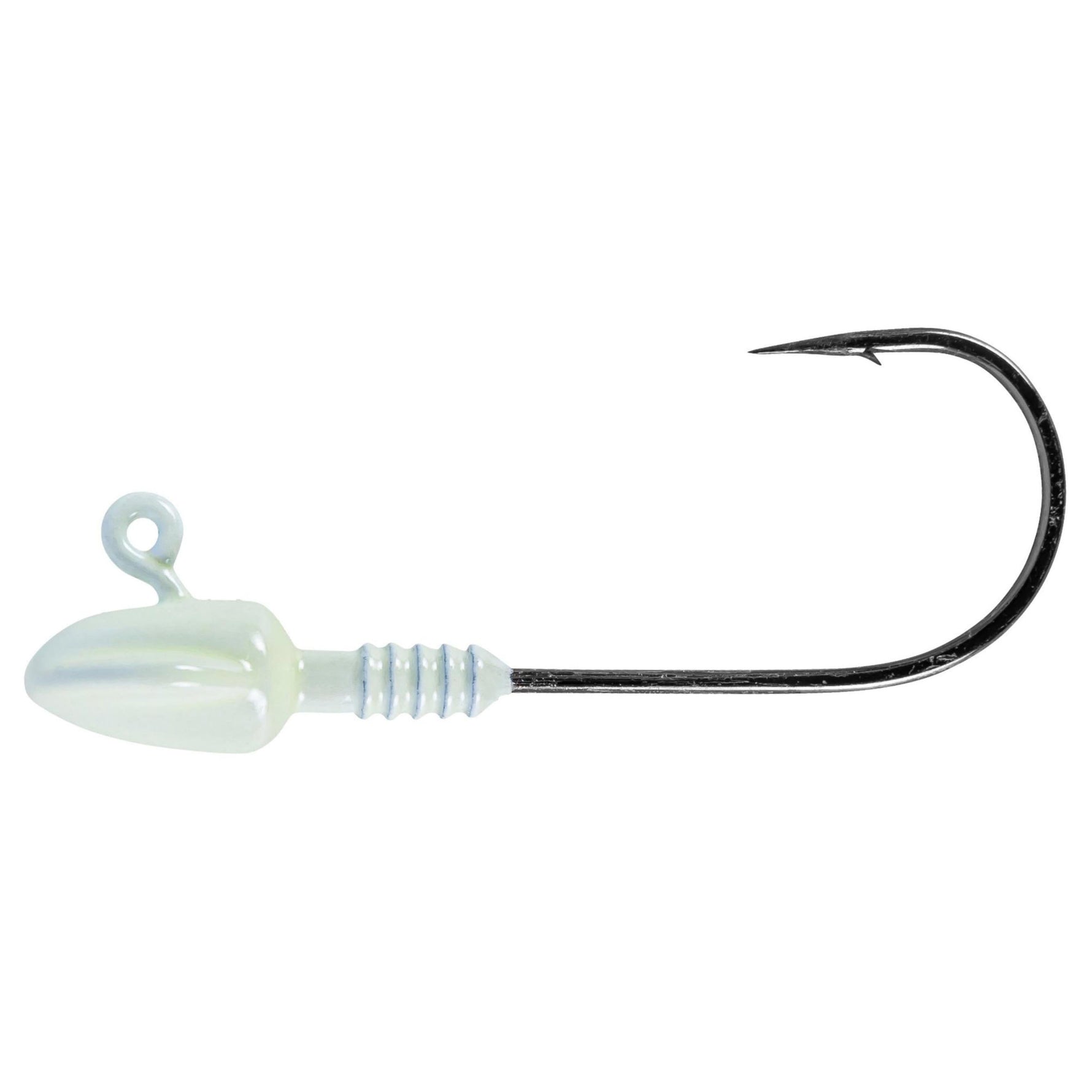 DolphinDolphin Gitzem Jig Heads 4/0 Hook - Swimbait Jig Headsglow white PKFBG12 - 4GW