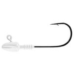 DolphinDolphin Gitzem Jig Heads 4/0 Hook - Swimbait Jig Headswhite 4/0PKFBG12 - 4WH