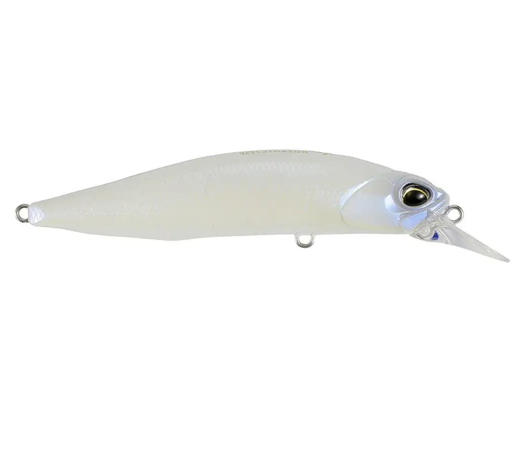 Fishing lure on a white background
