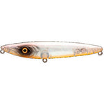 Fishing lure with a detailed design on a white background