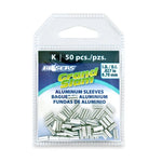 Hi - Seas Grand Slam Aluminum Sleeves - Premium Monofilament Crimps