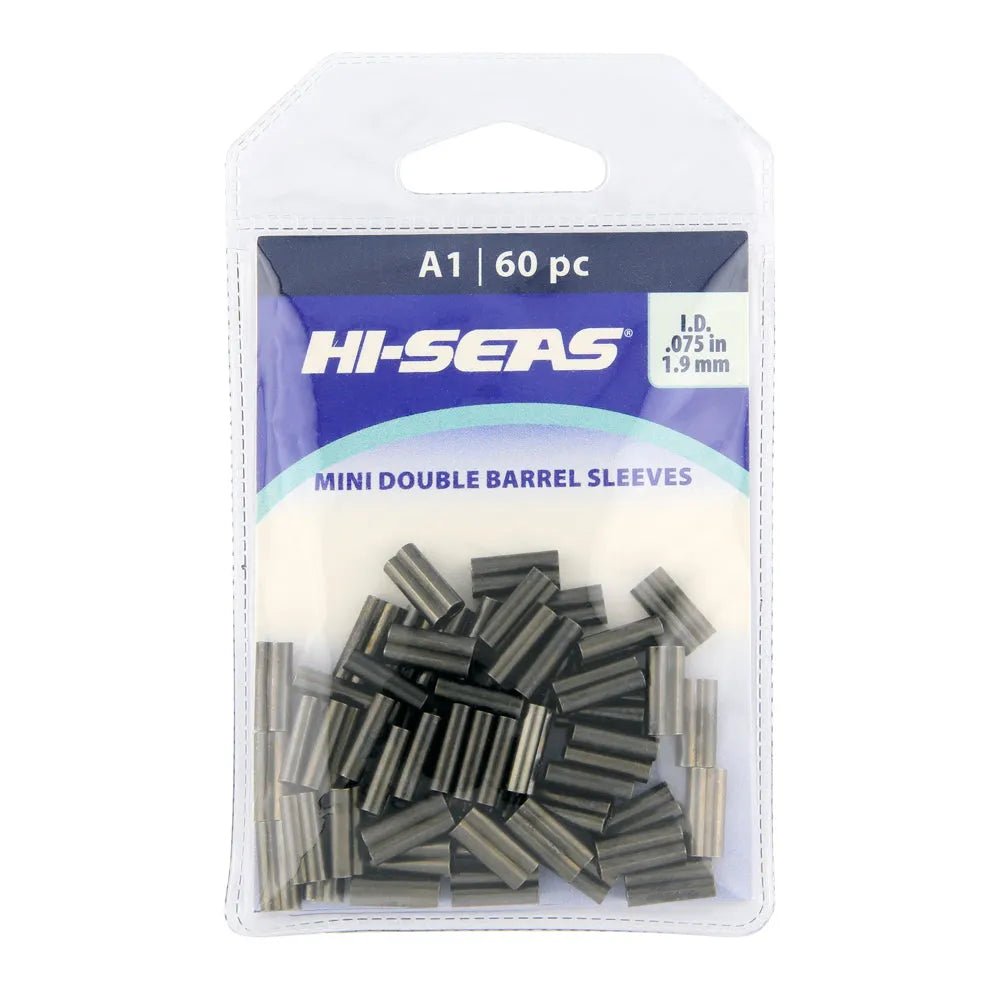 Hi - Seas Mini Double Barrel Sleeves - Premium Copper Crimps