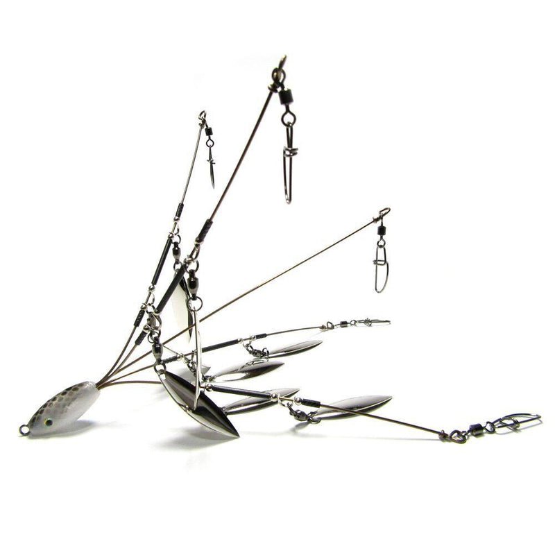 Hog Farmer Bait CompanyHog Farmer King Spin Rigs - Umbrella RigHog Farmer King Spin 5 Wire 8 BladeHGFMR - KSPN - 5/8