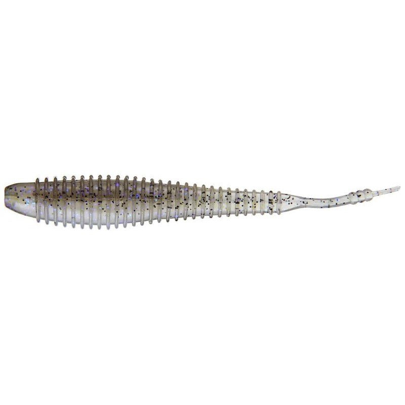 Hog Farmer Bait CompanyHog Farmer Spunk Shad Pintail Swimbait - Soft SwimbaitsElectric ShadHGFMR - SPKSHD - 3.5 - ELCSHD