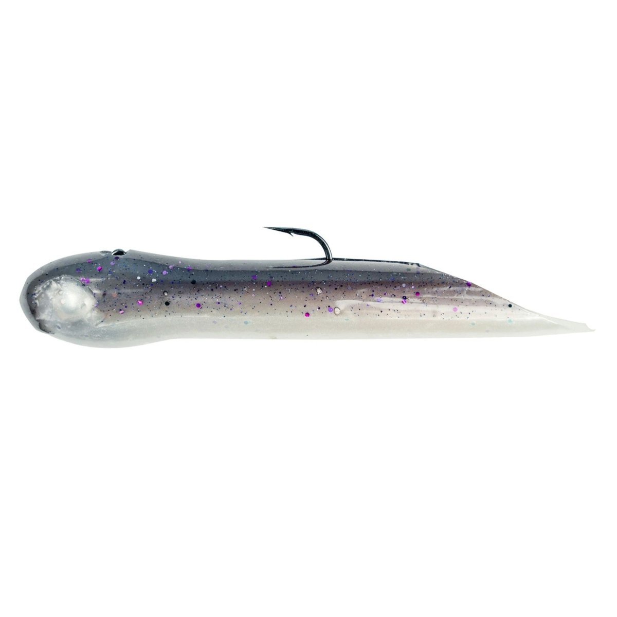 Hookup BaitsHookup Baits Big Game Jigs - TubesShad WhiteHUB054