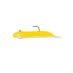 Hookup BaitsHookup Baits Small Jigs - TubesYellow WhiteHUB - 1/32YLWHT