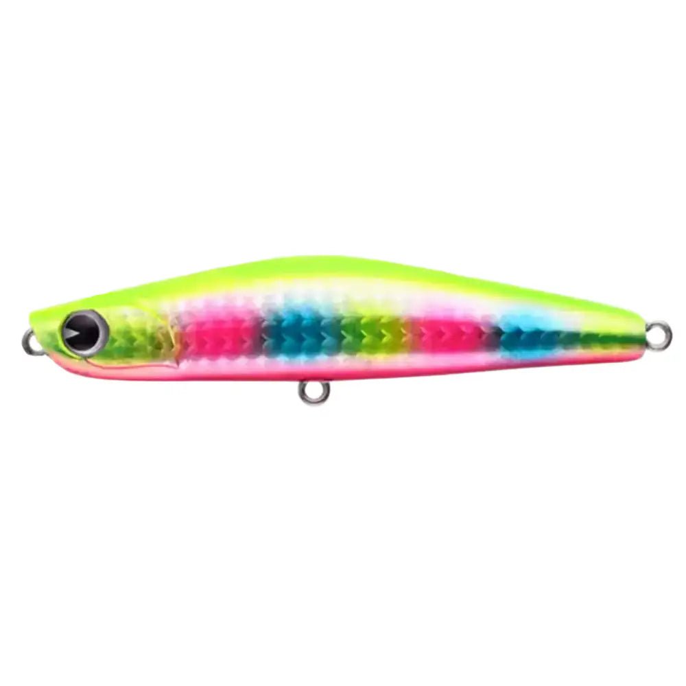 ima Yoichi 99 Ballista Sinking Pencil Lure – Long-Cast Surf Bait Fishing Lures #013 Lime Rainbow
