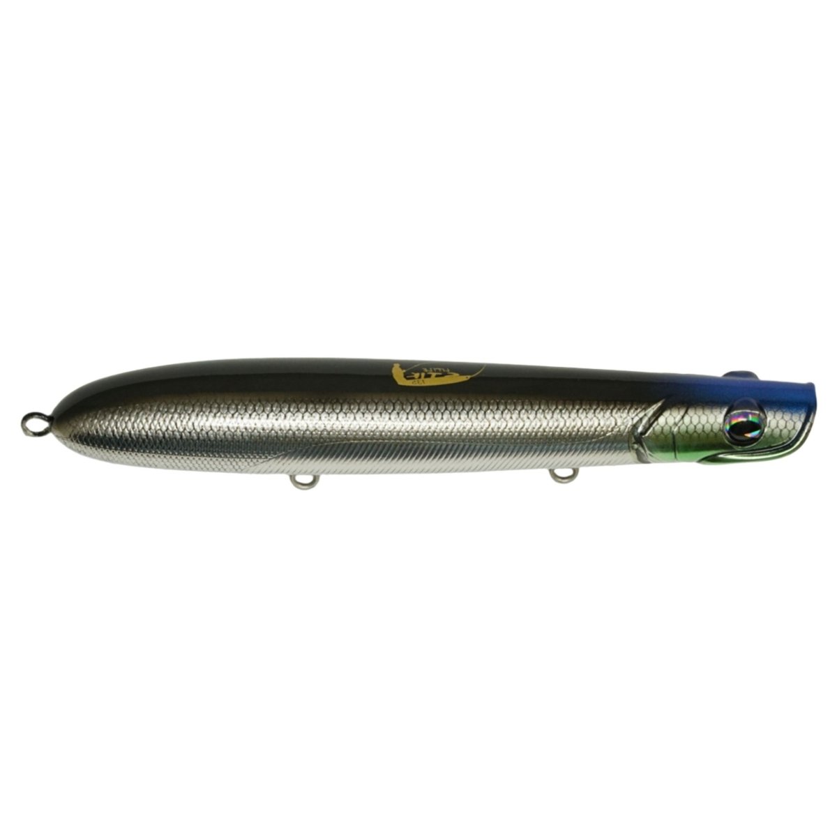 ImaIma Little Stik 135 Topwater - TopwaterBlue Head Black Back GhostILS197