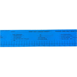 IzorlineIzorline Fish Ruler Decal California - AccessoriesIzorlineFishMeasureDecalCaliforniaMiddleIZO142