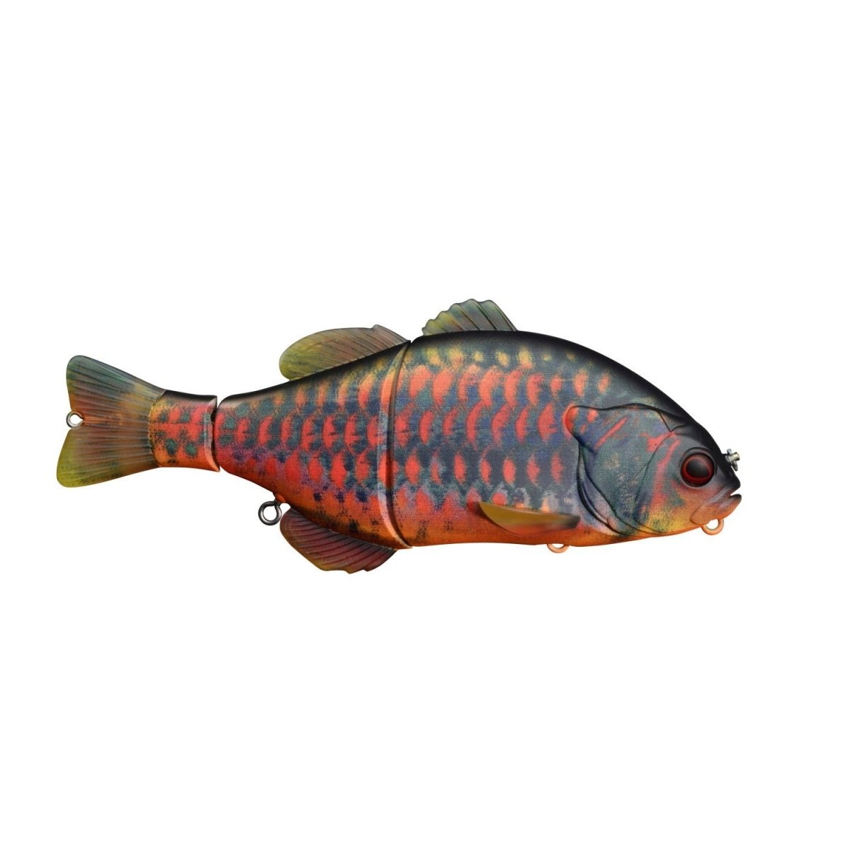 JackallJackall Gantarel Jr Bluegill Swimbait - Hard Swimbaitsfired upJGANTJR - FIRE