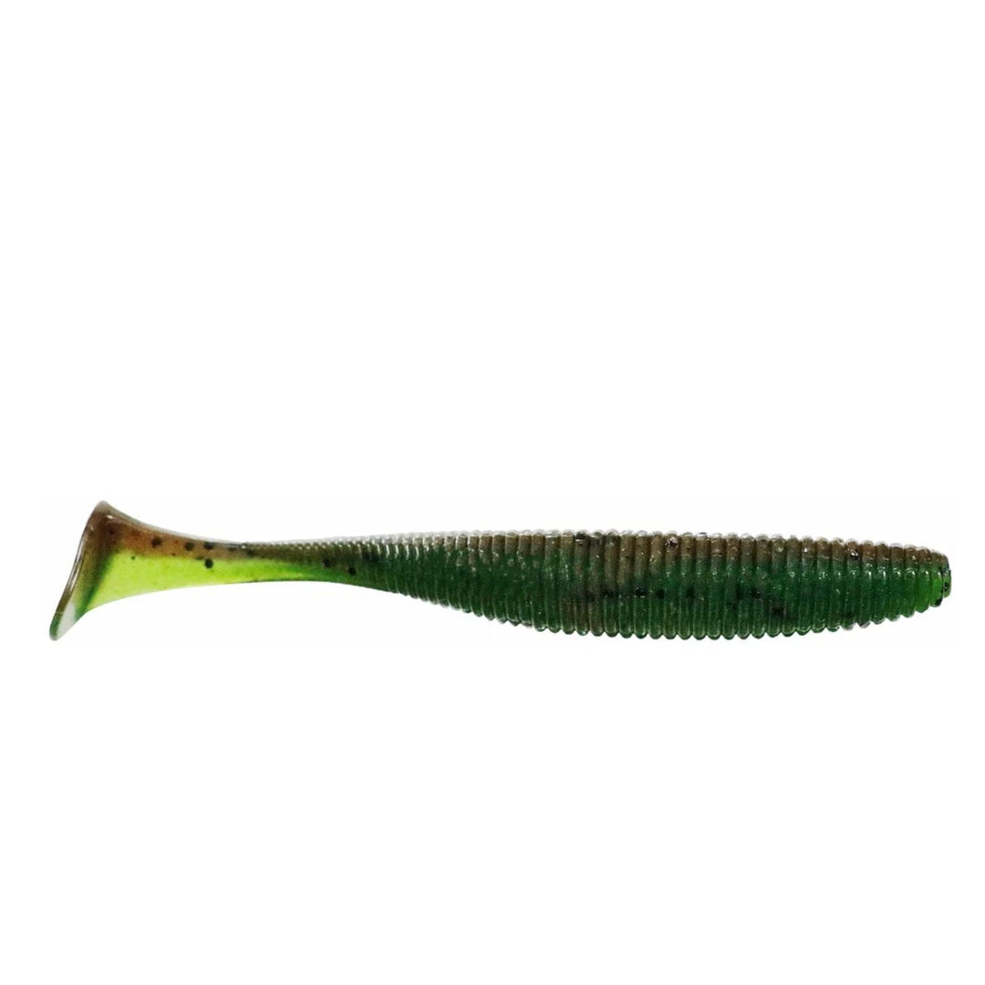 JackallJackall Rhythm Wave Soft Paddle Tail Swimbait - Small Soft Swimbaitsgreen pumpkin watermelonJRHYTW28 - GPW