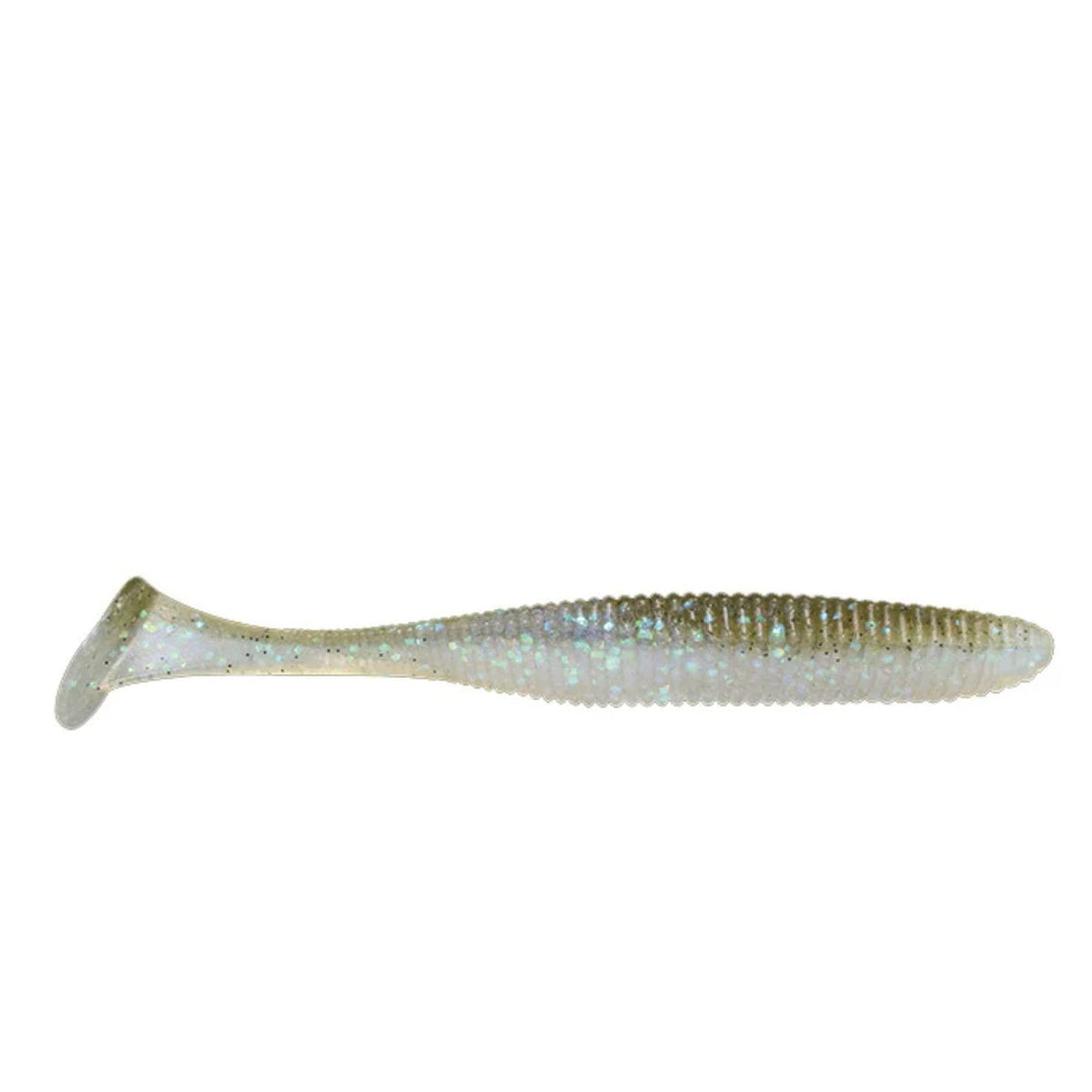 JackallJackall Rhythm Wave Soft Paddle Tail Swimbait - Small Soft Swimbaitsprism shadJRHYTW28 - PS