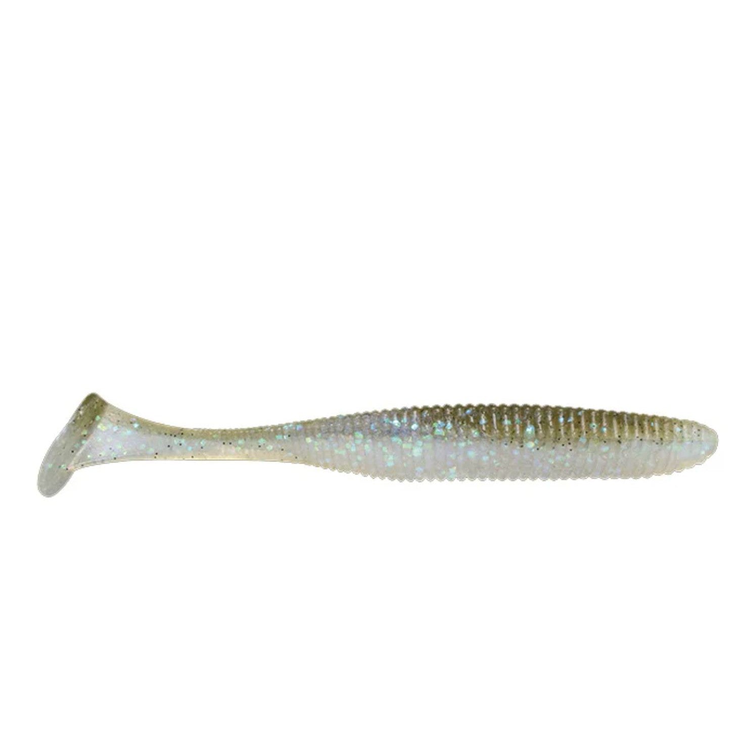 JackallJackall Rhythm Wave Soft Paddle Tail Swimbait - Small Soft Swimbaitsprism shadJRHYTW28 - PS