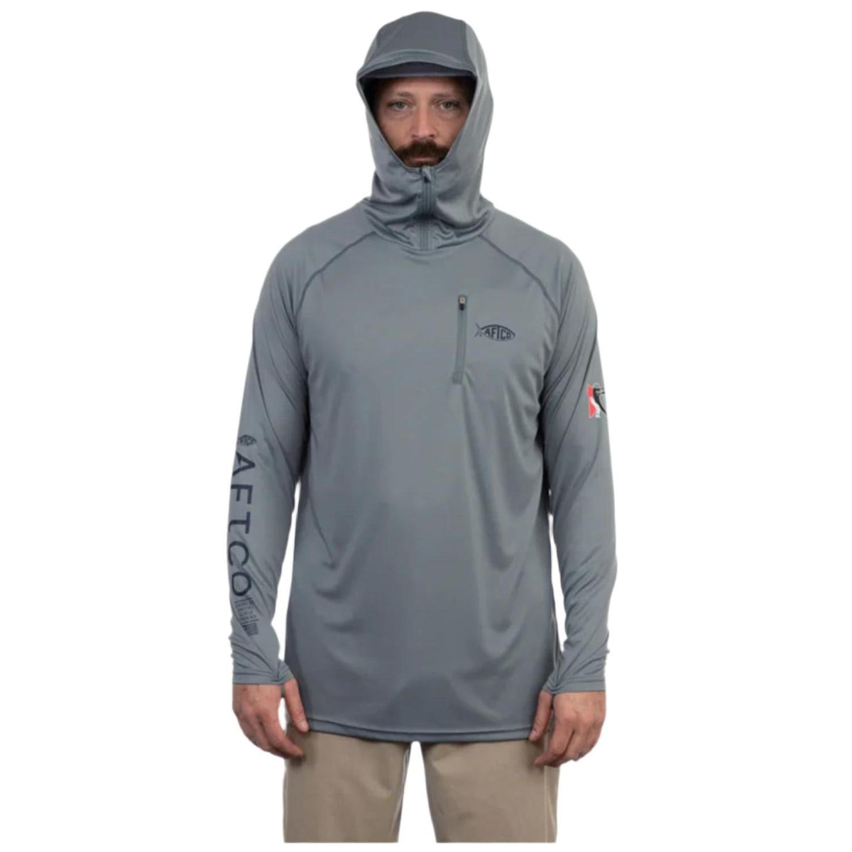 front with hood