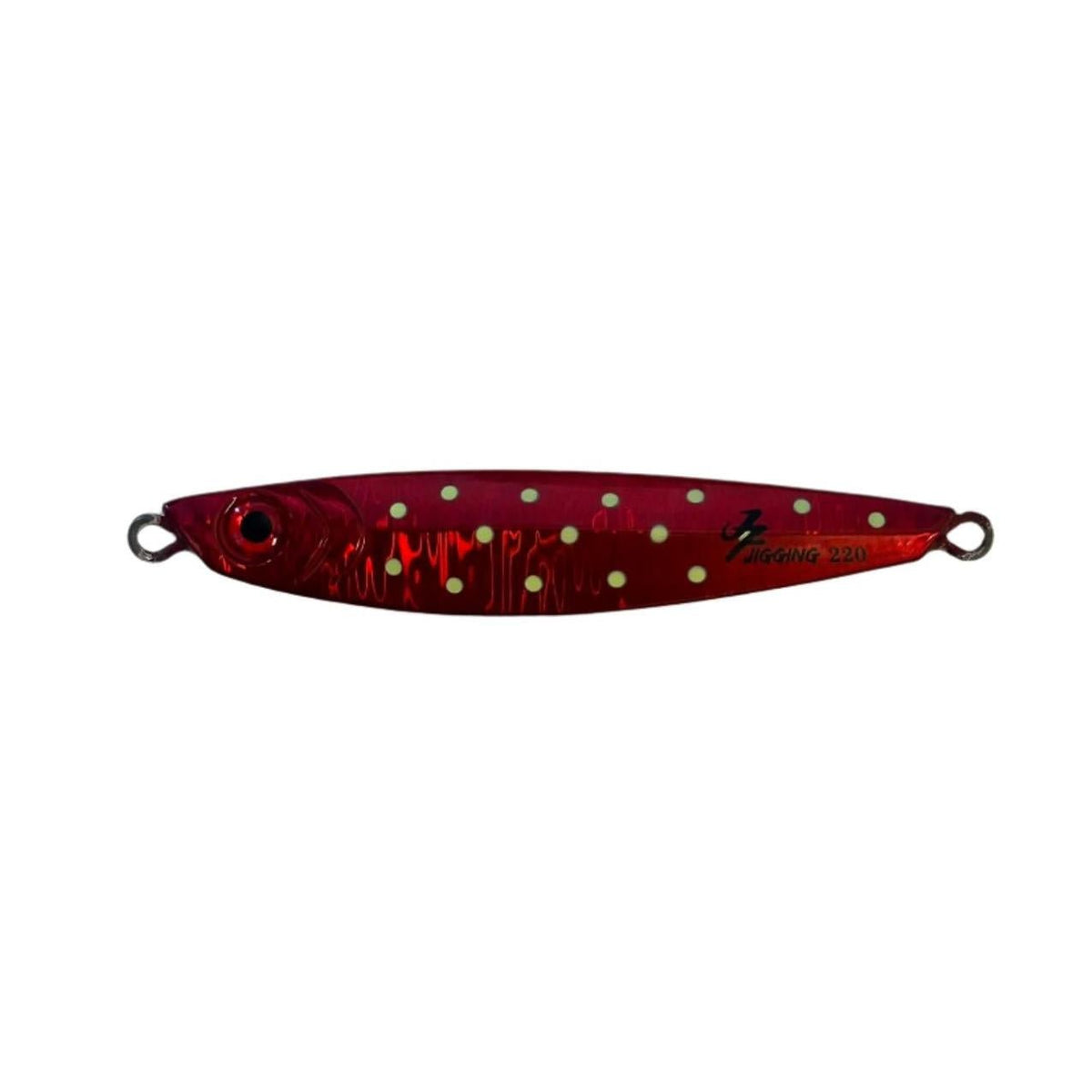 JF JiggingJF Jigging Tungsten Steel Jigs - Saltwater Jigsred dotWB002 - 220 - R