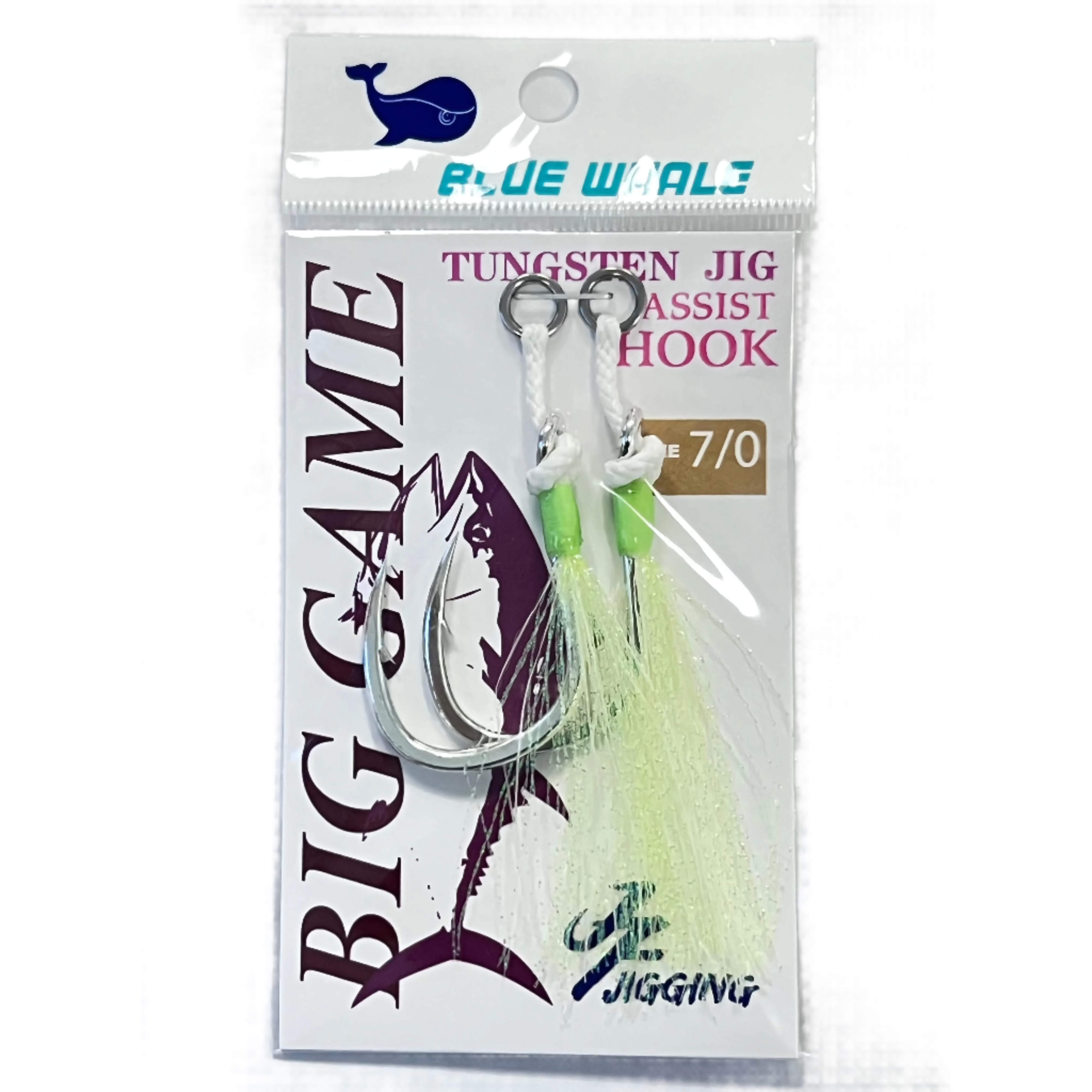JF Jigging Tungsten Jig Assist Hooks Assist Hooks 7/0