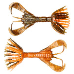KeitechKeitech Hyper Spider 3.2" - Craws520: Green Pumpkin Orange GoldHSP32520