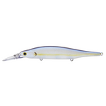 A chartreuse shad hard fishing lure, 4.5 inches long and 1/2 oz, shown in profile against a white background with product text below.