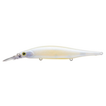 A 4.5-inch French Pearl OB soft plastic fishing lure shown against a white background, with text identifying the model and weight below.