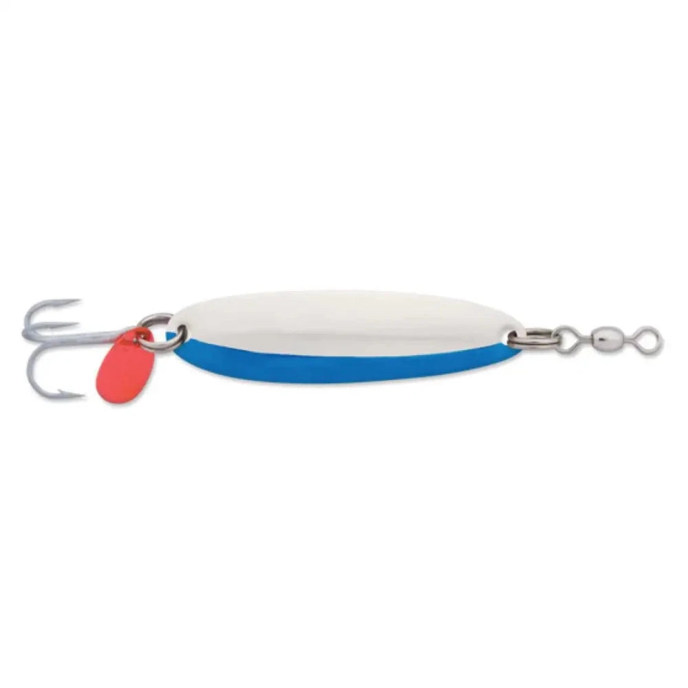 Luhr Jensen Krocodile Spoon Chrome/Blue Mackerel / 1oz Luhr Jensen Krocodile Spoon Chrome/Blue Mackerel / 1oz