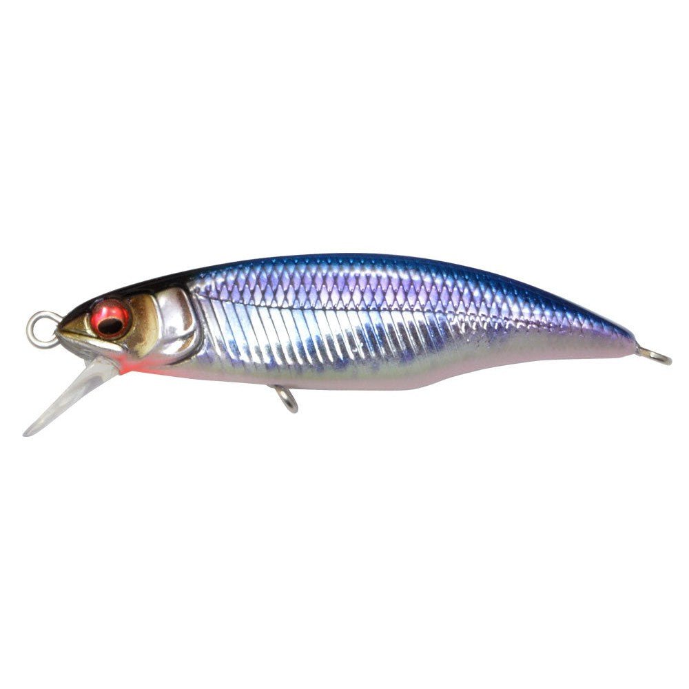 MegabassMegabass GH45 Flatside Minnows - Jerkbait8 M Blue Stream0441636617
