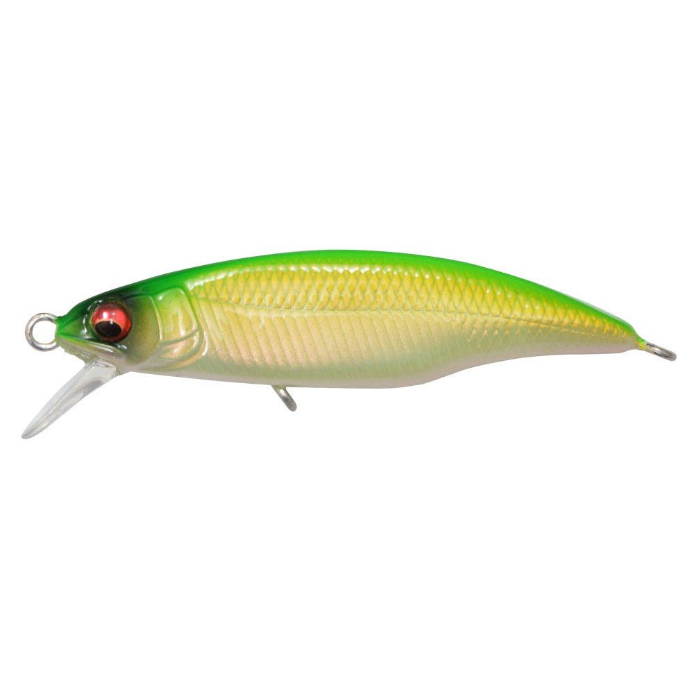 MegabassMegabass GH45 Flatside Minnows - Jerkbait17 Ghost Pearl Lime0441636626