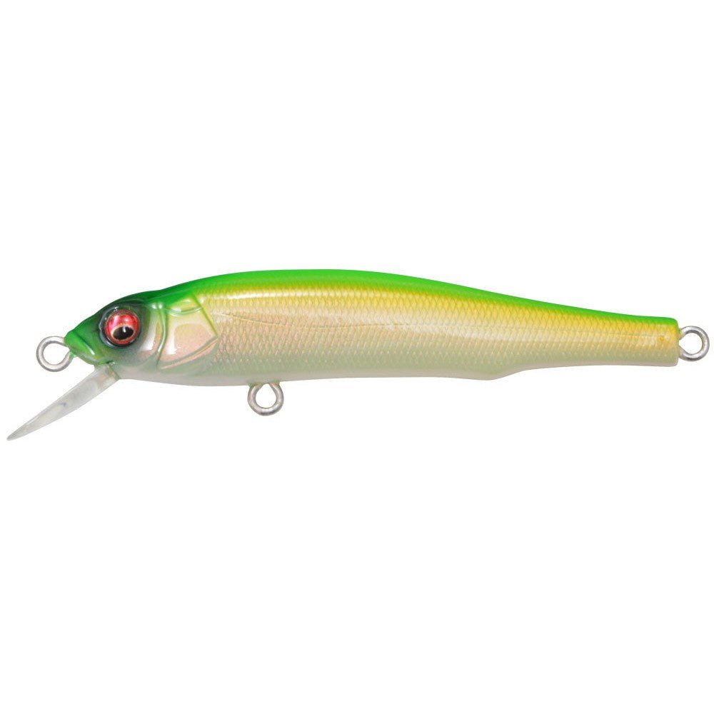 MegabassMegabass GH70 Flatside Minnows - Jerkbait17 Ghost Pearl Lime0442036702