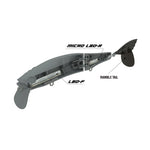 MegabassMegabass Gorham 147F Wakebait - LBO - F, Micro LBO - R, Ramble Tail Tech.MB - GRM147F - LP