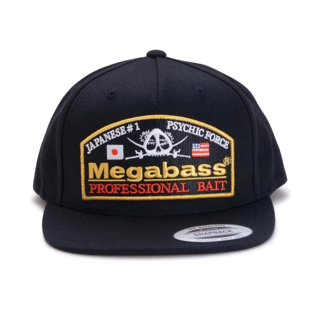 Megabass Psychic SnapbackBlack/Black