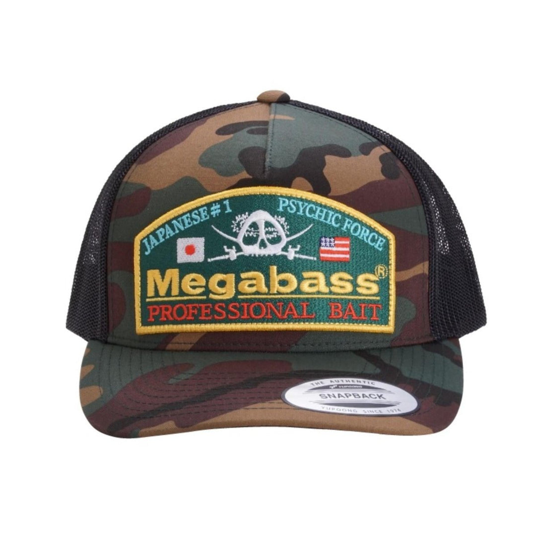 Megabass Psychic SnapbackWoodland Classic