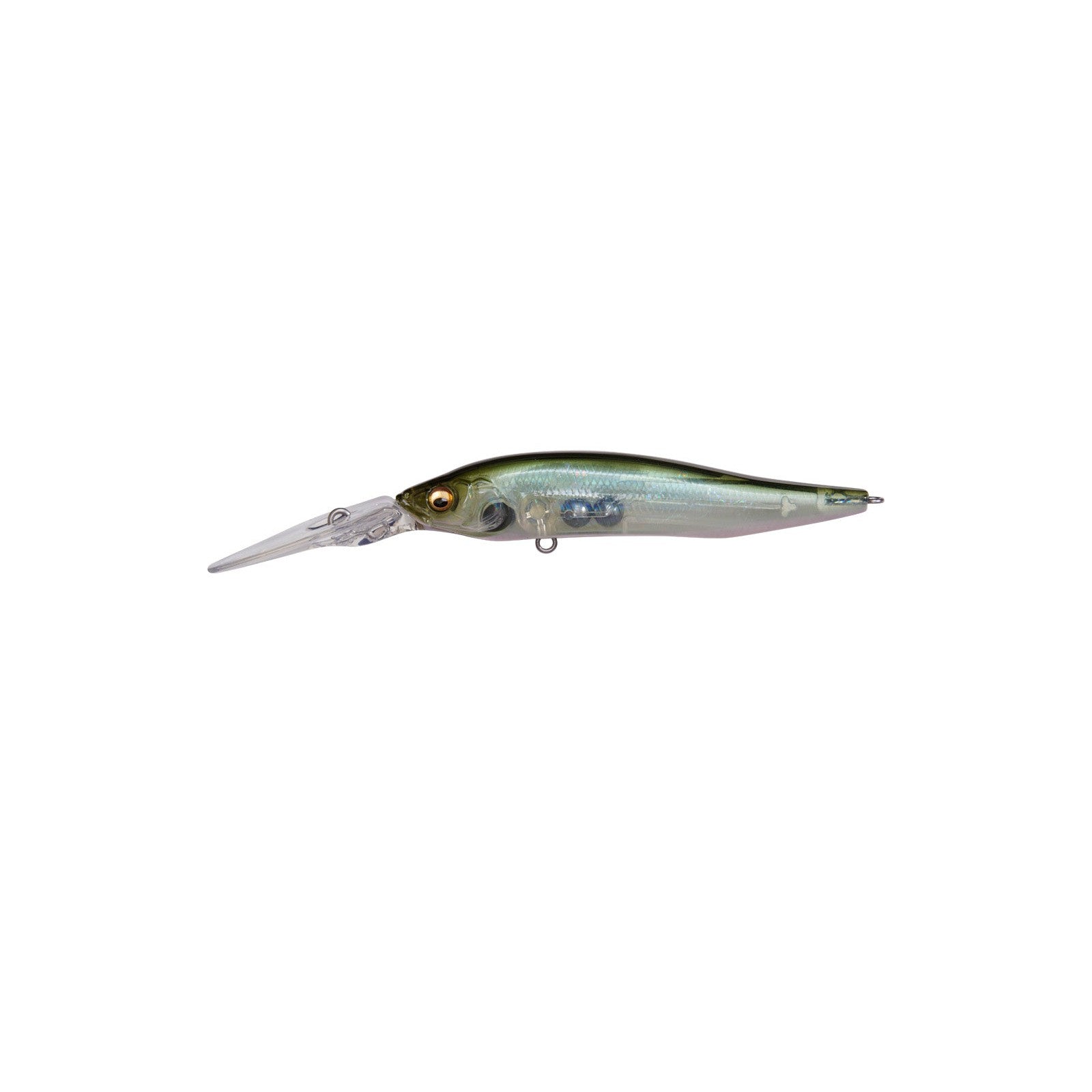 MegabassMegabass X - Nanahan+2 Jerkbait - JerkbaitGP Crystal ShadMB - XNAN+2 - 8