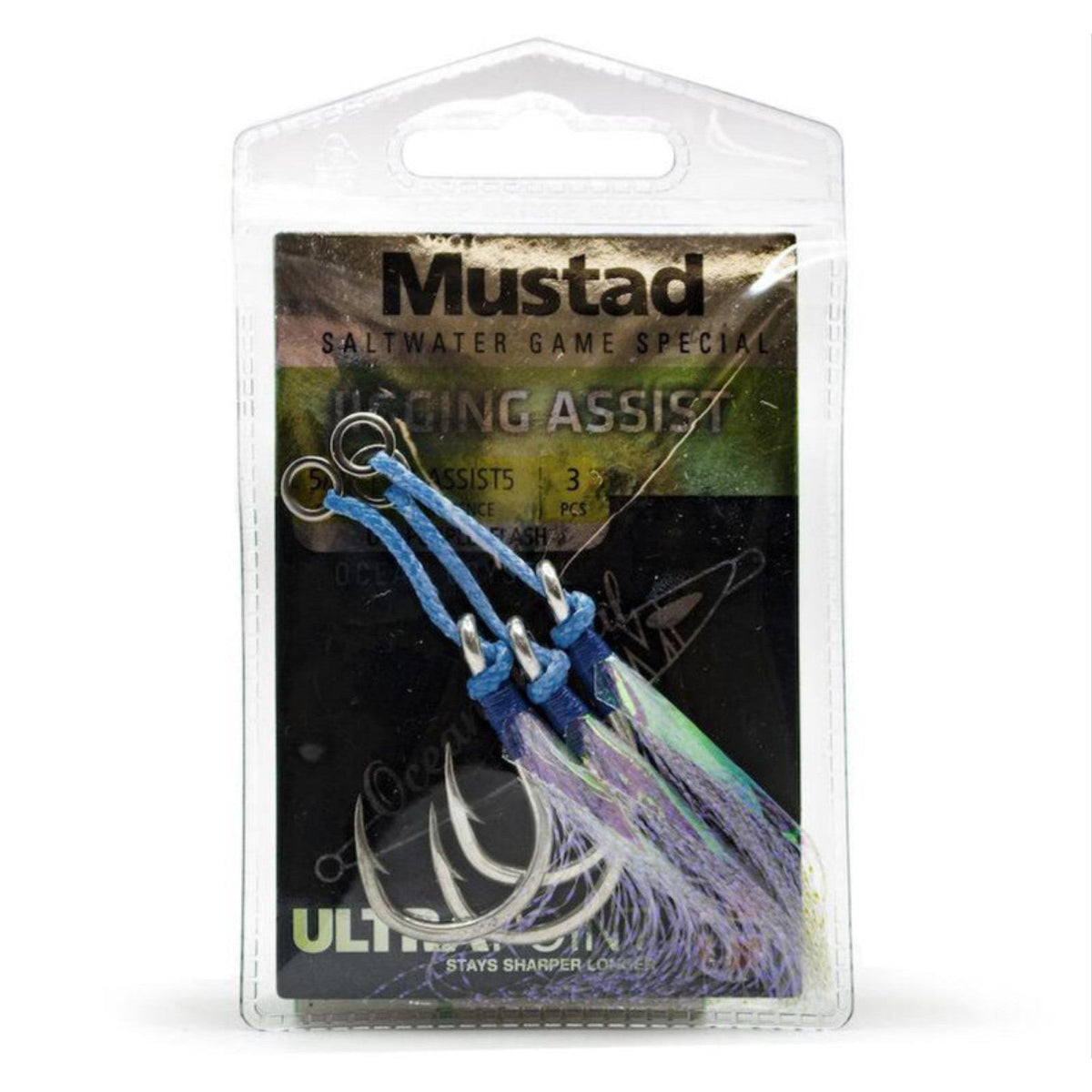 MustadMustad J - Assist 5 Assist Hooks - Assist HooksMustad J - Assist 5 Assist HooksJ - ASSIST5 - 1/0