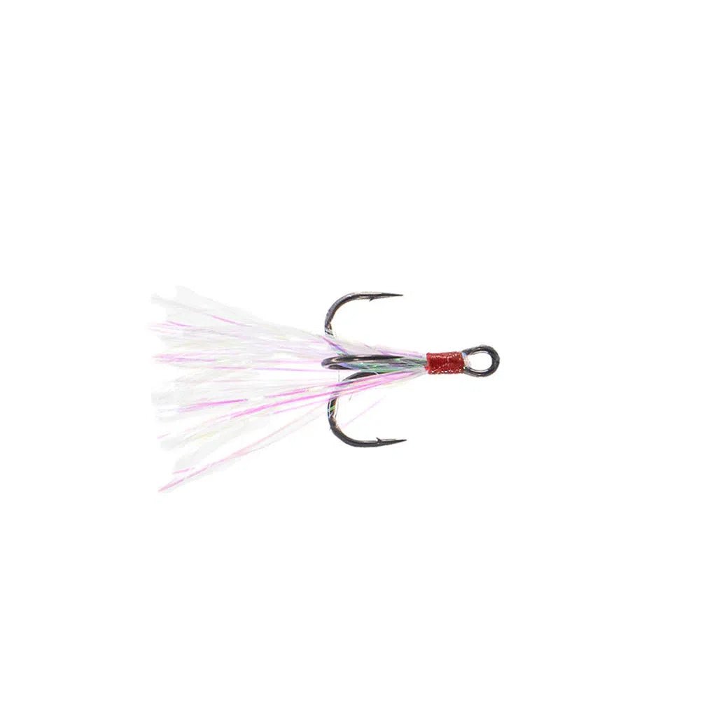 NicholsNichols Ben Parker Mini Magnum Flutter Spoon 6.5" - SpoonsPearl Flashabou Treble Hook6FS225SG