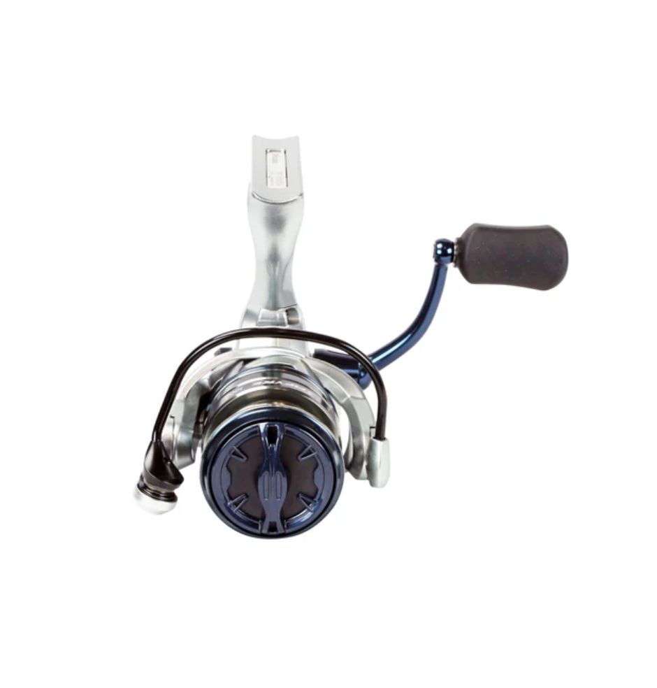 Fishing reel on a white background