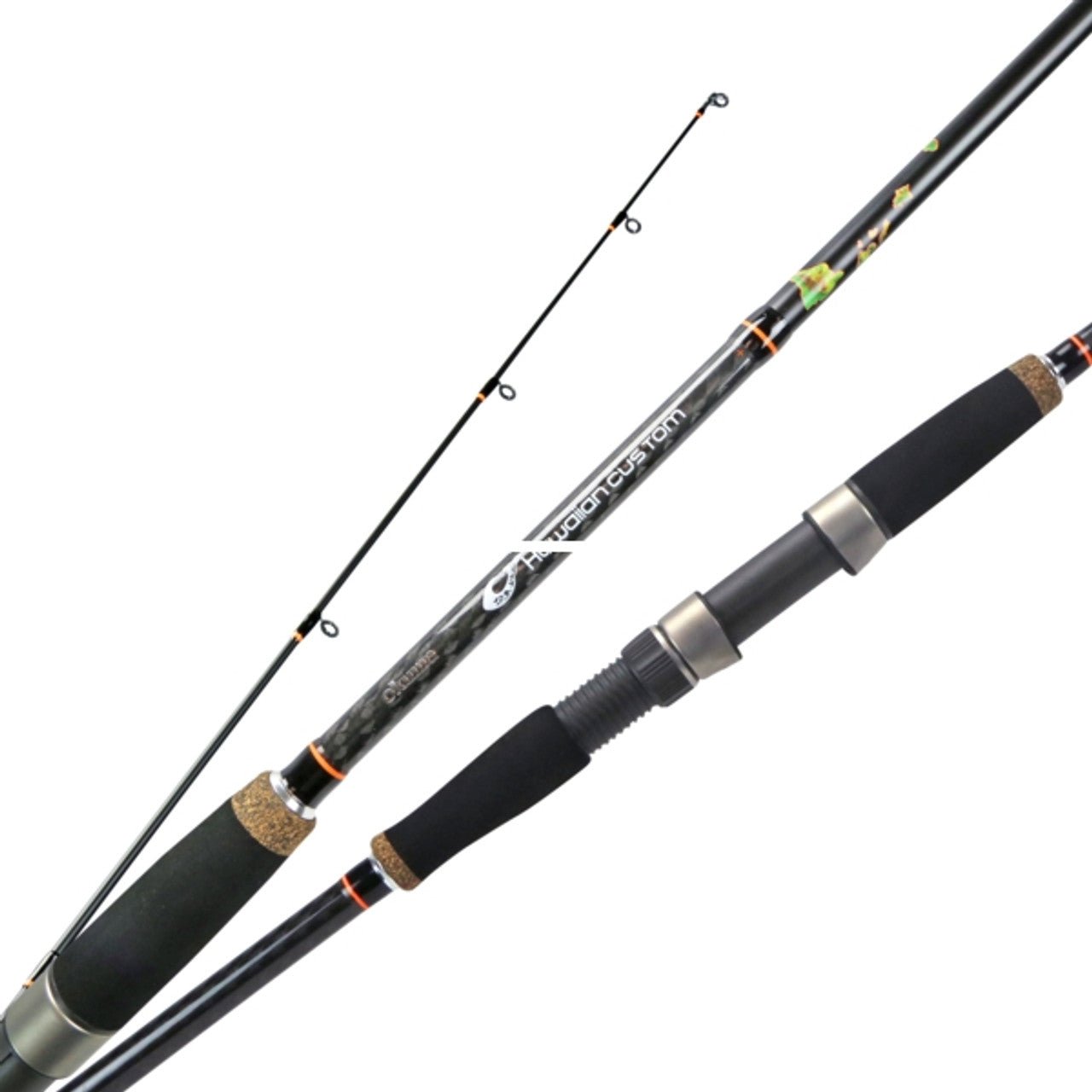 custom fishing rods hawaii OKUMA HWM-S-1072MHB Hawaiian 10'7" Spinning Rod Fisherman Hyun they strive to meet even truer actions that Hawaiian anglers are craving Who are the best local